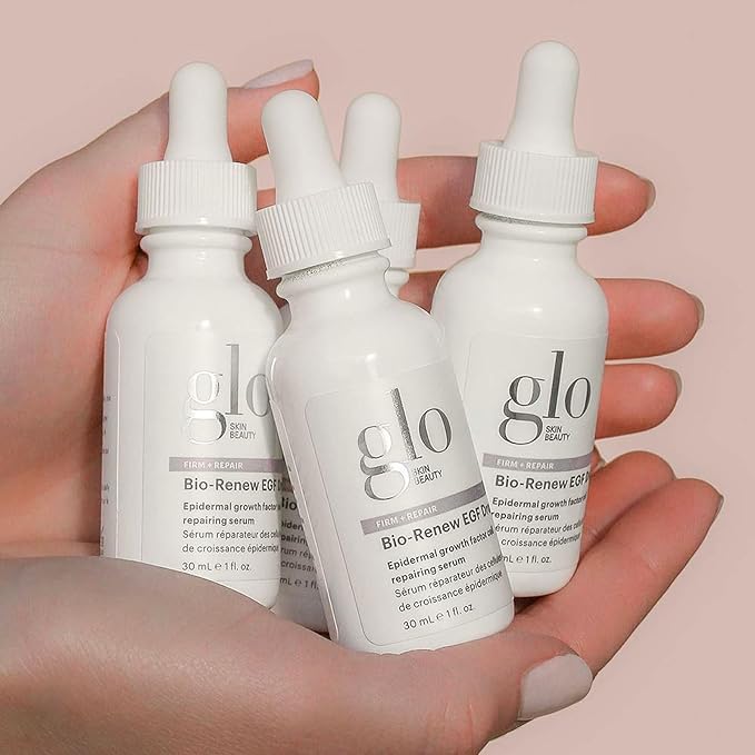 Glo Skin Beauty Bio-Renew EGF Drops | Restore, Strengthen, and Firm Skin with this Reparative Serum