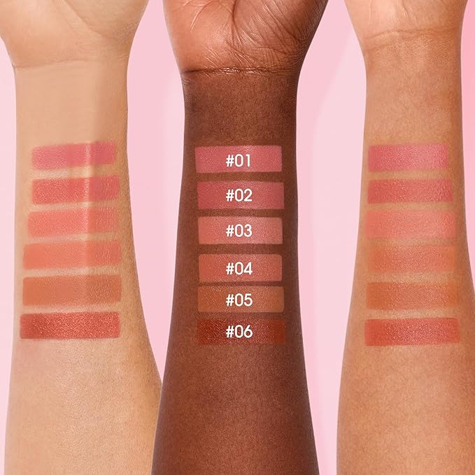 Jolilab Liquid Blush - High Pigment, Long - Lasting, Buildable Color for a Natural Glow(05#)