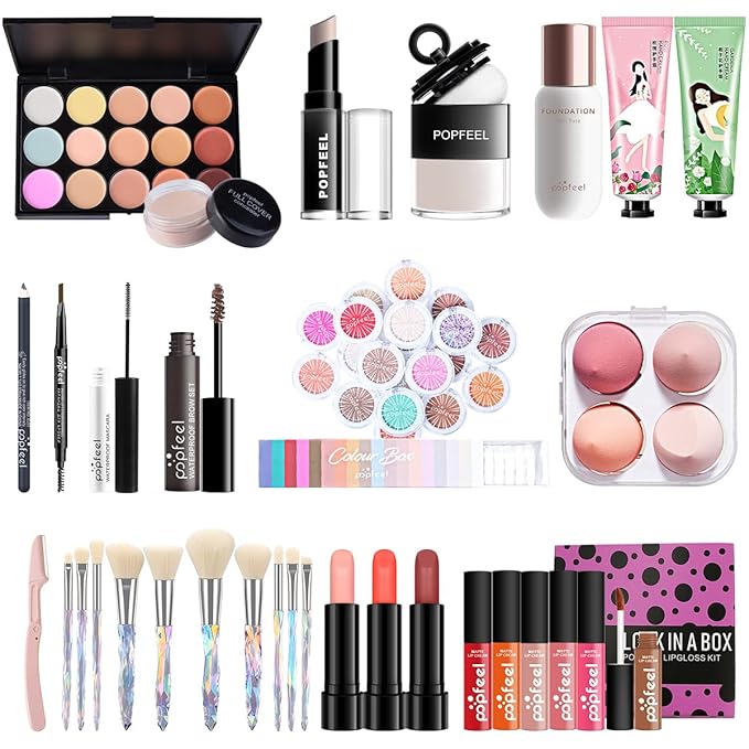 All-in-one Holiday Make up Gift Set | Makeup
