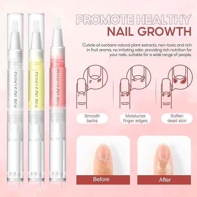 COSCELIA 8pcs Cuticle Oil Pen