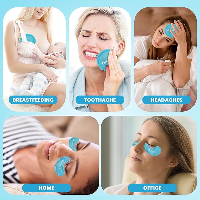Ice face eye mask for