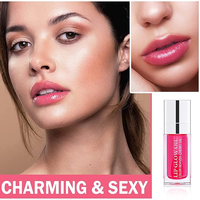 Hydrating Lip Glow Oil 7 Colors Moisturizing Lip Hydrating