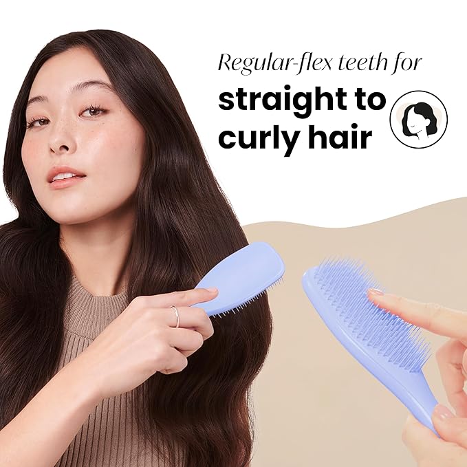 Tangle Teezer Ultimate Detangler Brush for Wet & Dry Hair, Eliminates Knots & Reduces Breakage for All Hair Types, Sweet Lavender