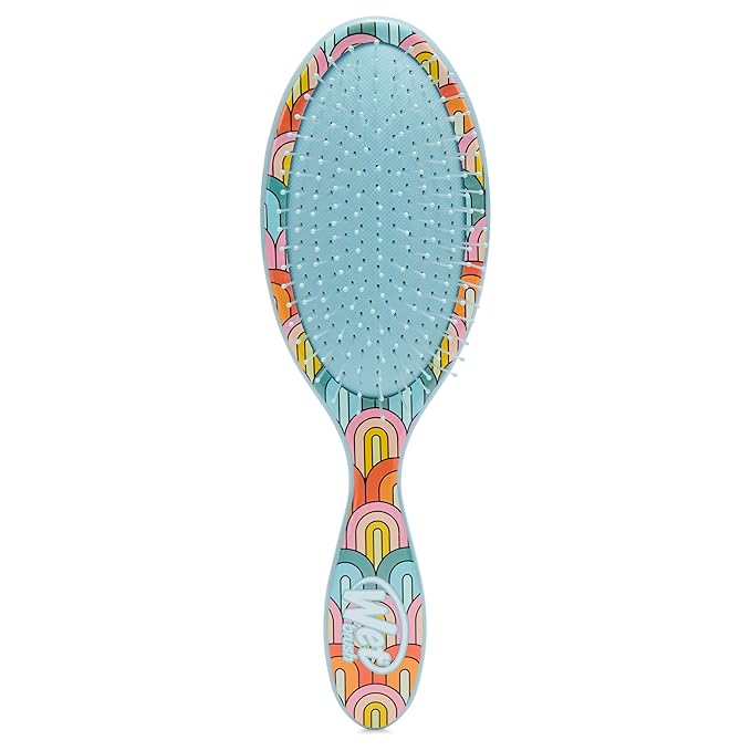 Wet Brush Original Detangler, Rainbow (Sun Days), Ultra-Soft IntelliFlex Bristles Glide Through Tangles, Detangling Hair Brush (Wet & Dry), Women & Men, Limited Edition