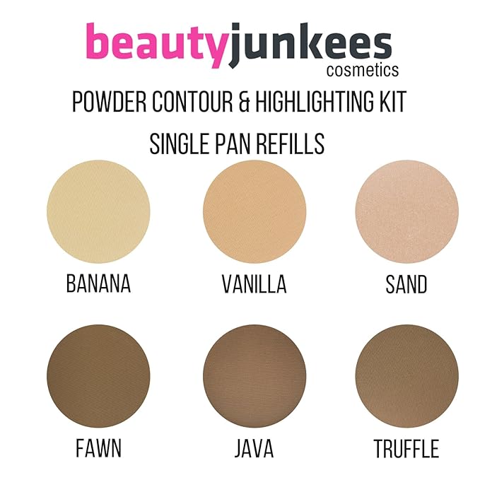 Banana Setting Highlighting Pressed Powder Makeup - Yellow
