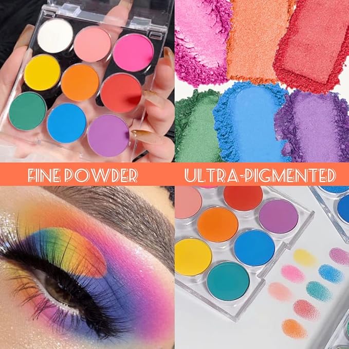 SUAKE 9 Colorful Light to Dark Matte Eyeshadow