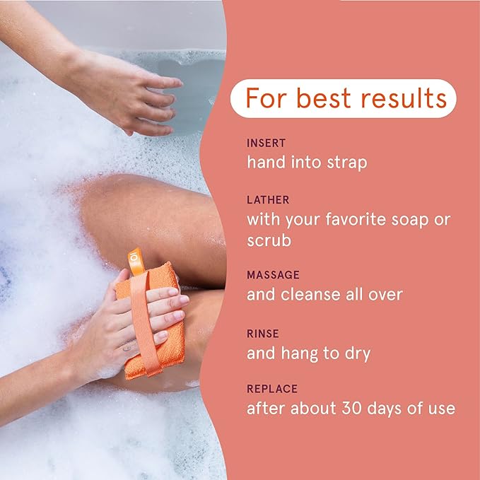 Cleanlogic bath and body exfoliating