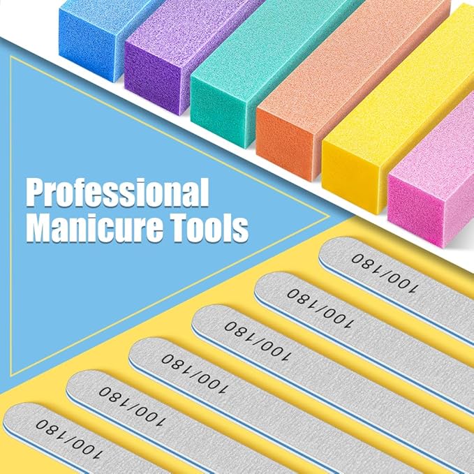 TsMADDTs Nail Buffers and Files,