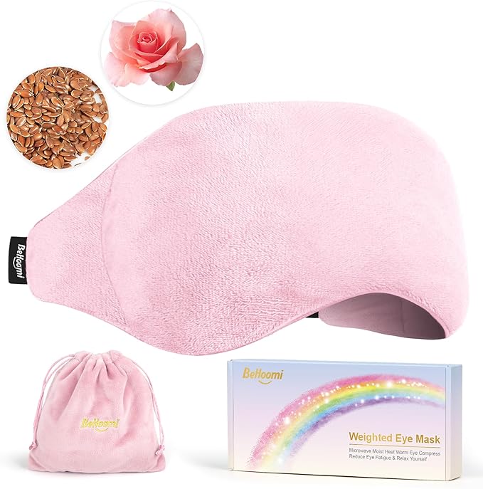 Weighted eye mask for sleeping,