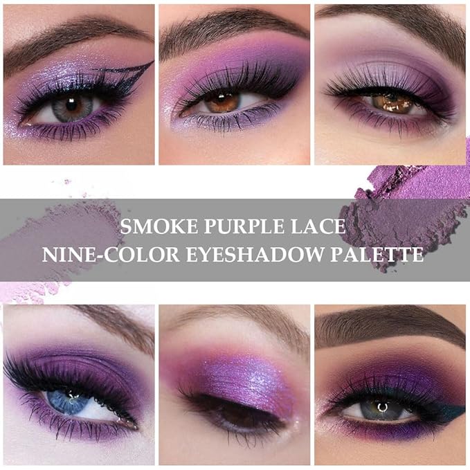 9 Colors Purple Silver White Tan Grape Matte
