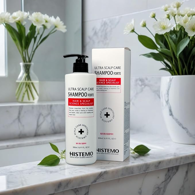 Ultra Scalp Care Shampoo - DHT Blocking for Hair Restoration and Growth, with Biotin to Prevent Loss for Men & Women with Oily or Color-Treated Hair (16.91 oz)