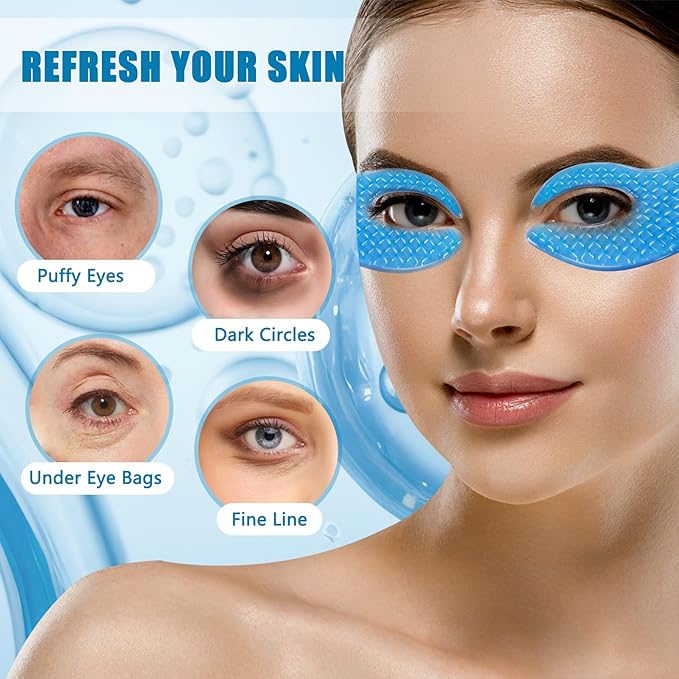 Under eye patchs - blue