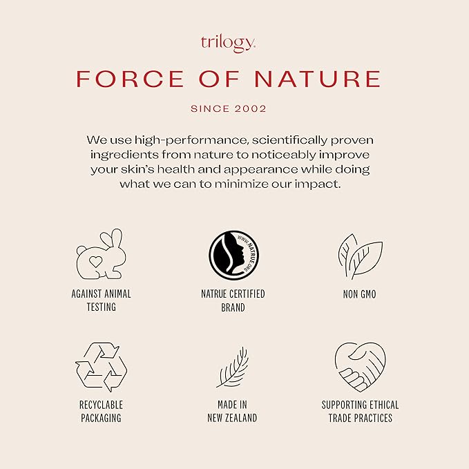 Trilogy Ultra Hydrating Face Cream, Intense Moisture for Dry Skin, 2.5 fl oz