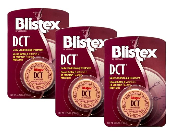 Blistex DCT Daily Conditioning Treatment 0.25 oz(Pack of 3)