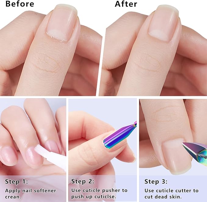 Cuticle remover trimmer pusher nippers