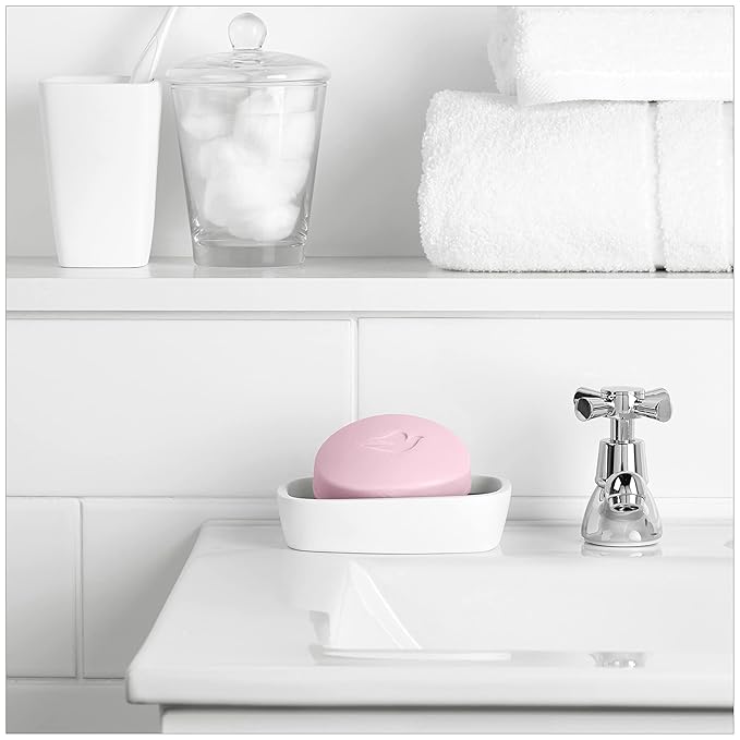 Dove Beauty Bar Soap Rejuvenating Pomegranate & Hibiscus Tea 6 Count for Revitalized Skin, Refreshes Skin 3.75 oz