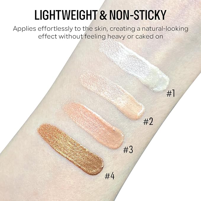 KYDA Liquid Highlighter, High Glossy Face Illuminator, Radiant