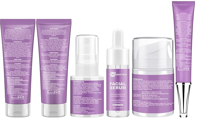 Skin Care Set,Gentle Anti-aging Skin Care Kit,Hydrate, Moisturize Skin,Facial Skin Care Routine Kit Women Teen Girls Travel Skincare Gift Set,Women Mom Gifts for Christmas Valentines Birthday Gift Her