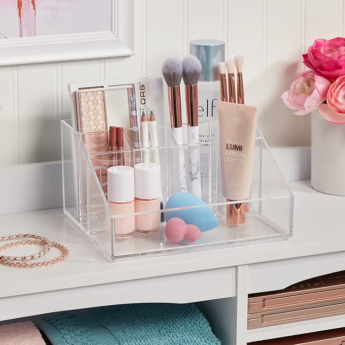 Stori chloe clear plastic stackable