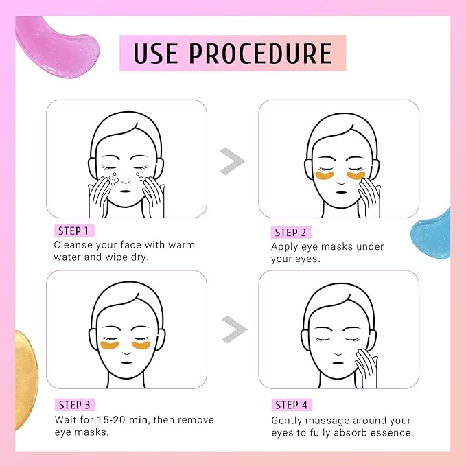 Under eye patches (30 pairs)