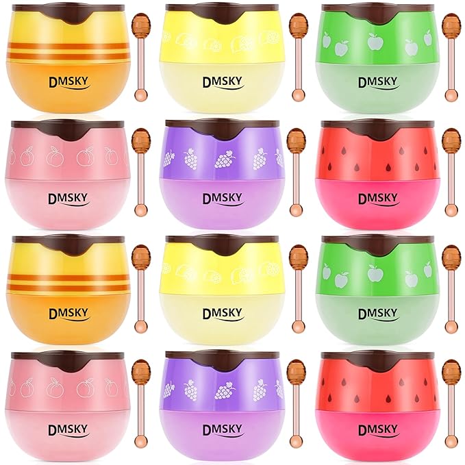 DMSKY Bee Lip Balm Honey Pot