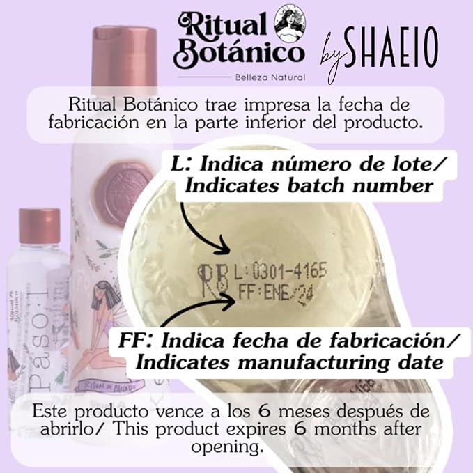 RITUAL BOTANICO Colombian Organic Keratin - 250 ML. Vegan Keratin Hair Mask with 12 Natural Oils and Amino Acids for Smoothing Hair