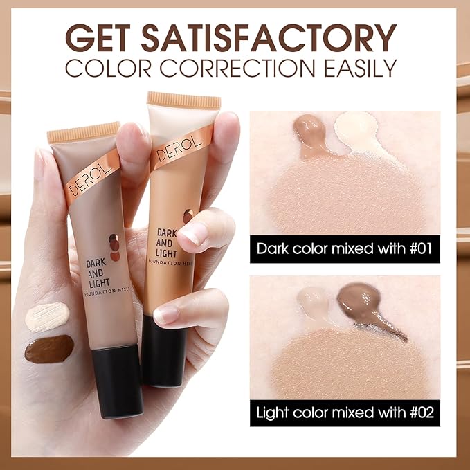 Dark Caramel Foundation Mixing Pigment for Adjusting Shade (Dark Caramel)