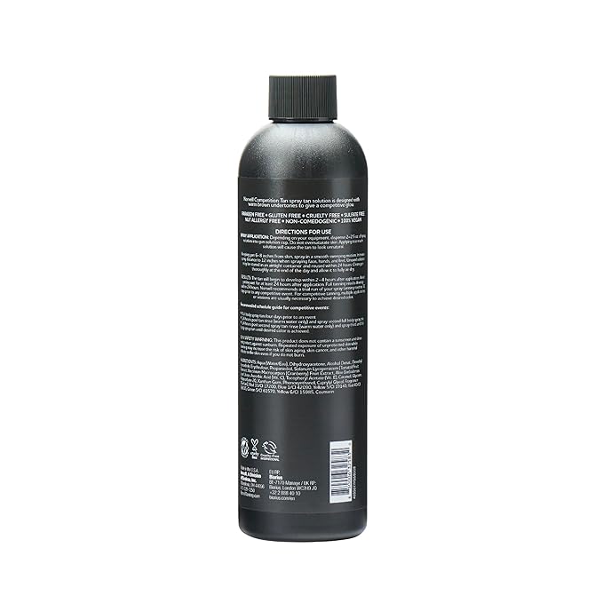 Norvell Premium Professional Sunless Tanning Spray Tan Solution - Competition Tan, 8 fl.oz.
