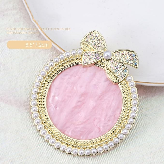 Bow Resin Nail Art Palette, Nail Polish Makeup