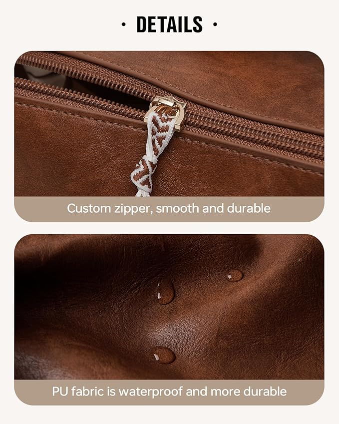 EACHY Travel Makeup Bag,Large Capacity Cosmetic Bags for Women,Waterproof Portable Pouch Open Flat Toiletry Bag Make up Organizer with Divider and Handle