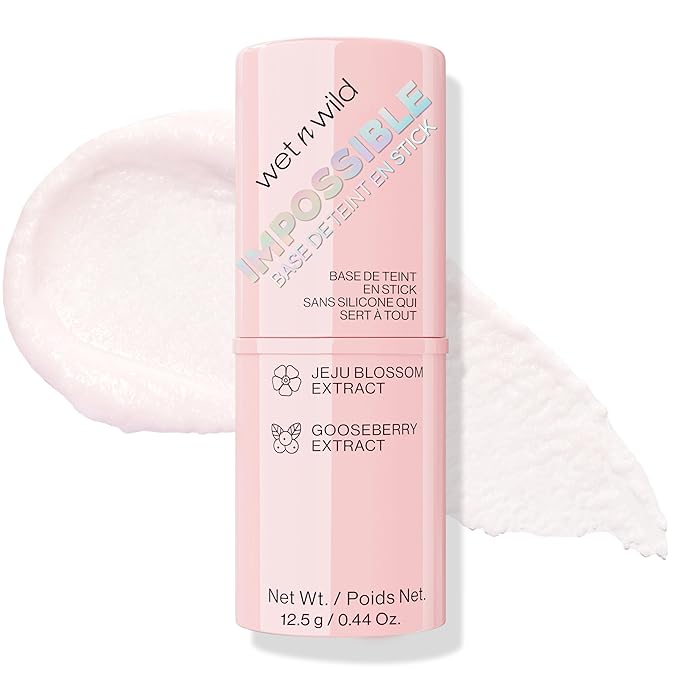 wet n wild Impossible Primer Stick, Enriched with & Cruelty-Free
