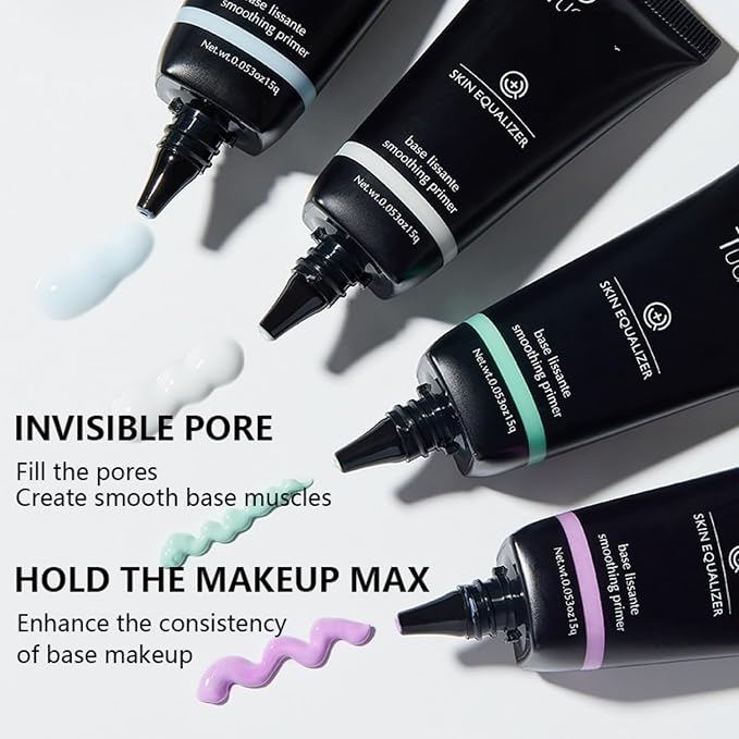 MAEPEOR Moisturizing Face Primer 4 Colors Long Lasting