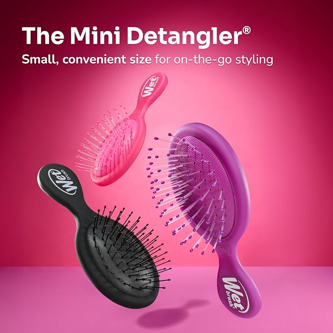Wet Brush Mini Detangler Brush Geo, Confetti