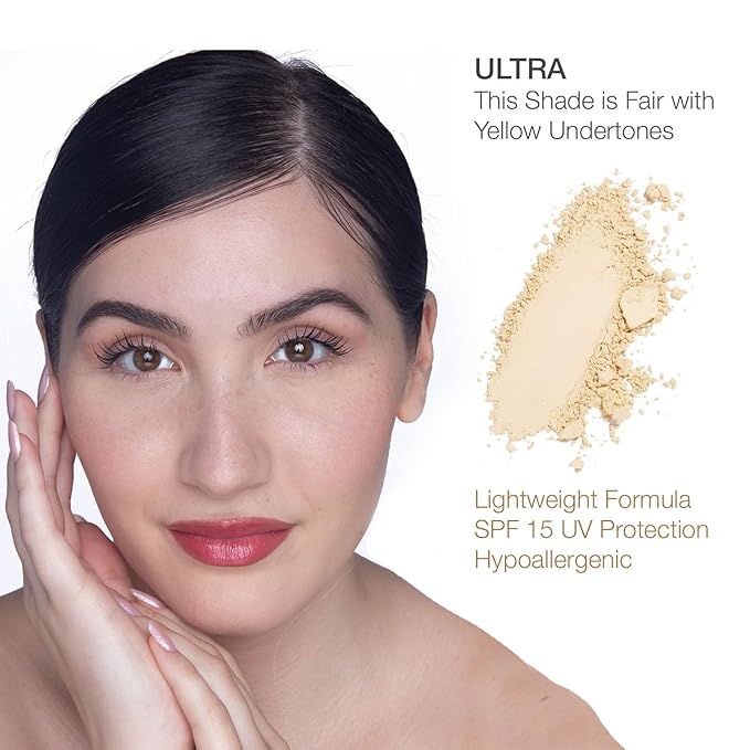 bellapierre Compact Mineral Foundation SPF 15 | Vegan - Ultra 35 Oz