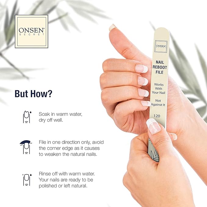 Onsen japanese nail shape &