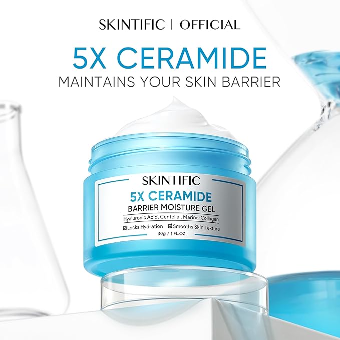 Moisturizing Cream | Face Creams for body care | Facial Creams with Hyaluronic Acid and 5X Ceramides | Hydrating Moisturizer | Fragrance Free Non-Comedogenic | Beauty balm creams