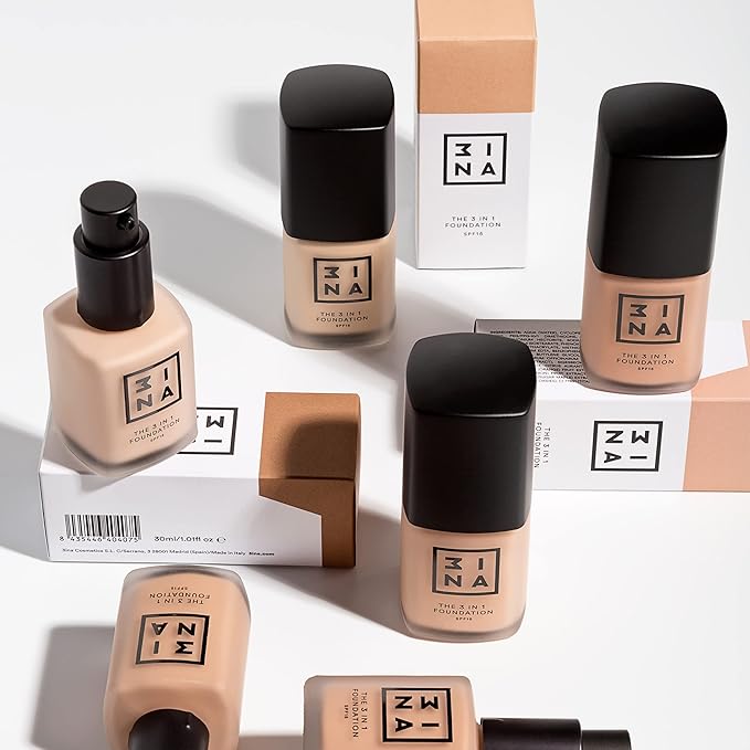 3INA The 3-In-1 Foundation 214 - Vegan Formul 01 Oz
