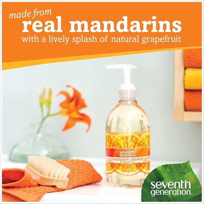 Seventh Generation Hand Wash, Lavender Flower and Mint, 12 Ounce (Pack of 6)