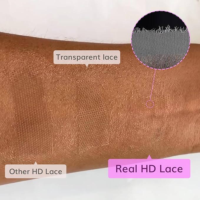 IDN Beauty Skinlike Real HD 6x6 Lace Closure Human Hair 18 Inch Body Wave - Bleached Single Knots, Ultra-thin 0.1 mm Pre-Plucked Hairline Virgin Human Hair