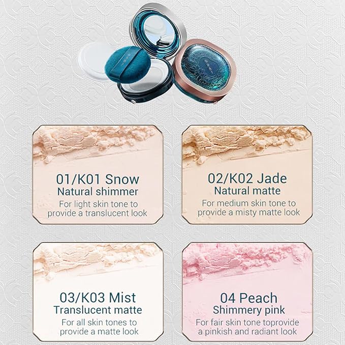 FLORASIS · Fairy Peach Blossom Ultra-light Setting Powder Window Edition)