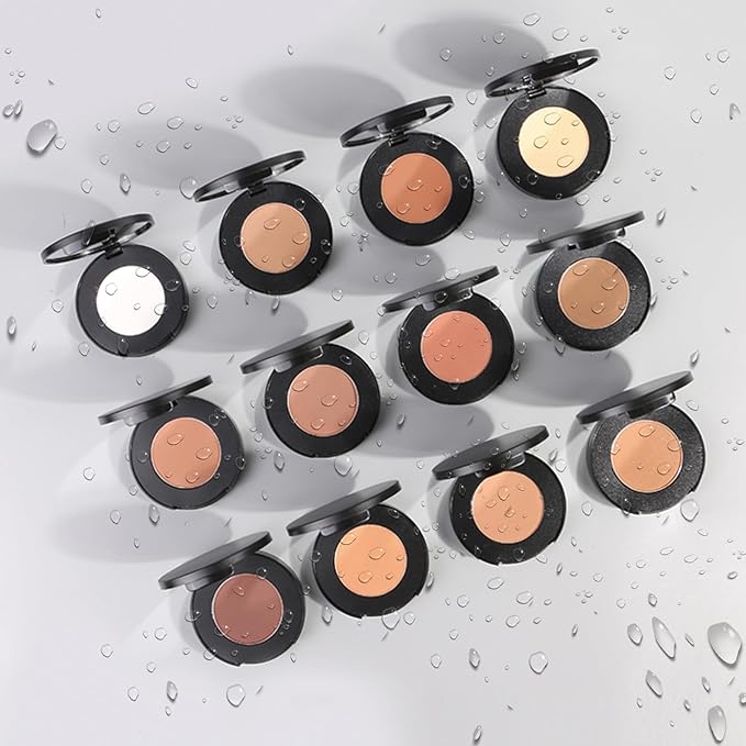 Flawless Pressed Powder, Setting Powder Makeup, Longwear Face Finish 08