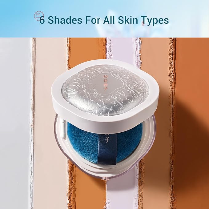 FLORASIS Breathable Loose Setting Powder, Flawless Jade Lightweight