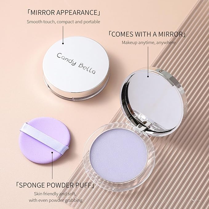Lavender Matte Powder, Jelly Lavender Matte Powder Oil Creates Soft