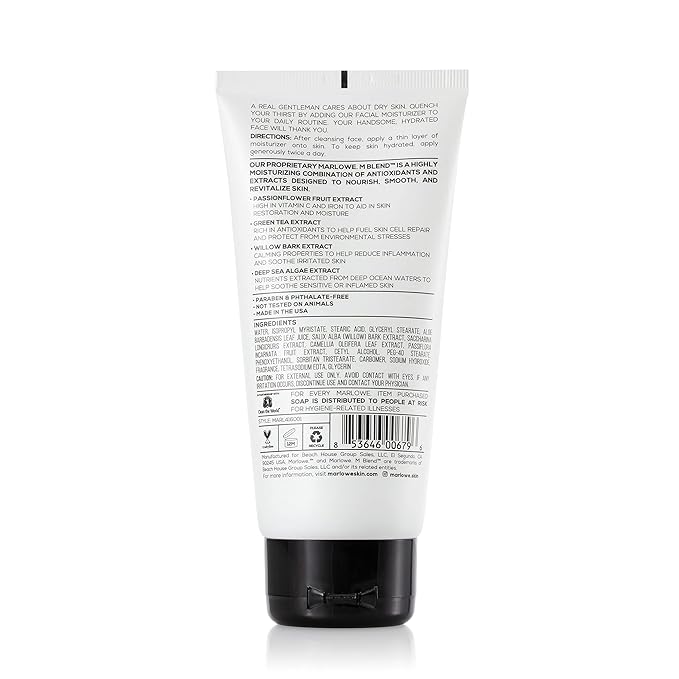 No. 123 Facial Moisturizer 6 oz, Daily Face Lotion with Aloe Vera & Green Tea Extract, Hydrates, Nourishes, Restores & Soothes, Lightweight, Non-Greasy, Fresh Aloe Citron Scent