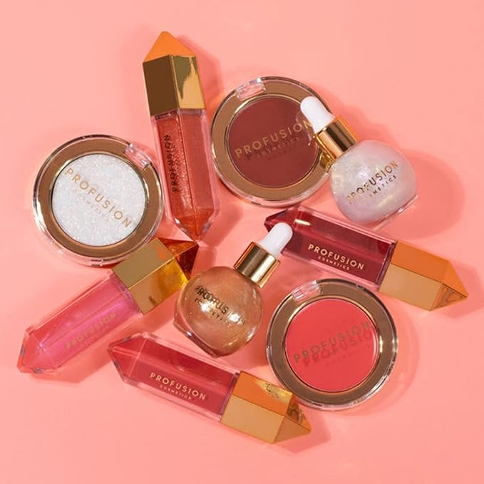Profusion Cosmetics Cream Blush- Lightweight, Easy-Blend Creamy Texture, Petal, 1)