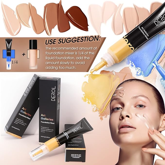 Blue Foundation Mixing Pigment for Adjusting Shade and (02# Blue)