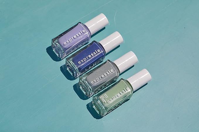 Essie expressie, Quick-Dry Nail Polish, 8-Free Vegan, Bright Vegan,
