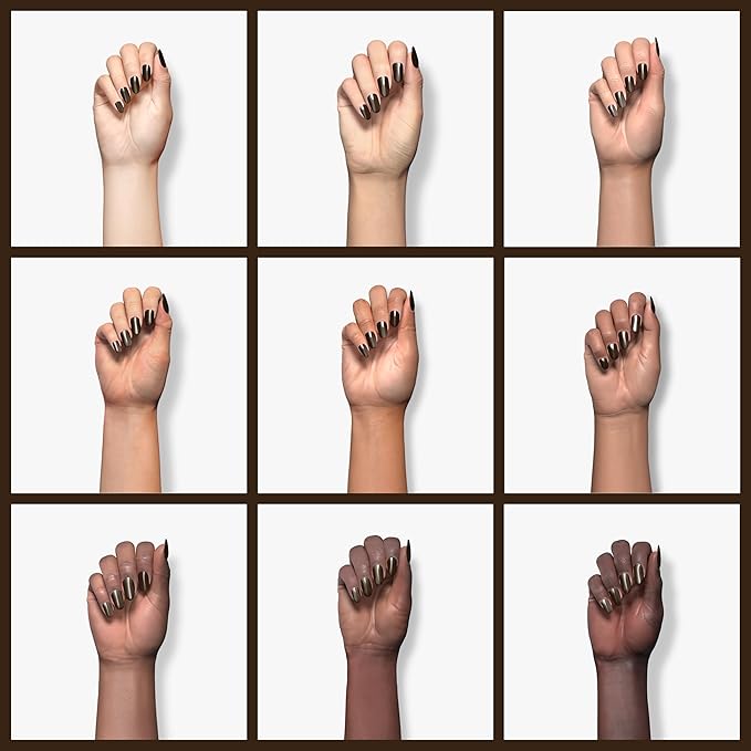 Essie expressie, Quick-Dry Nail Polish, 8-Free Vegan, Dark Vegan,