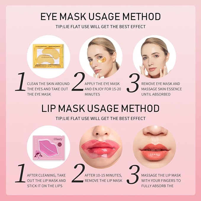 Firstfly 30 pairs collagen lip