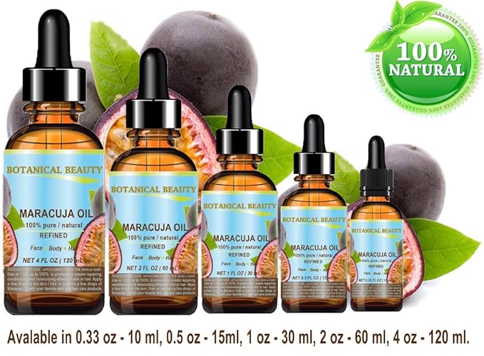 MARACUJA OIL 100% Pure Natural Cold Pressed Undiluted 15 ml